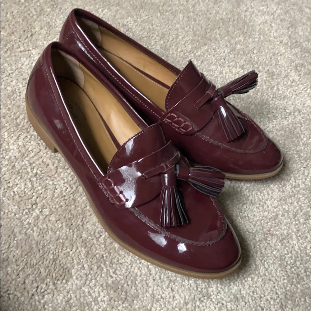 Bass Maroon Loafers